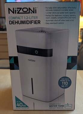 🎃NWT Nizoni Compact Dehumidifier